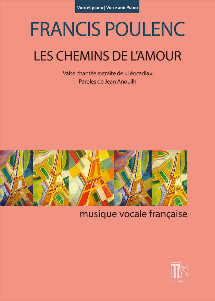 Les Chemins de l'amour pour voix et piano